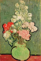 Boeket bloemen, 1890